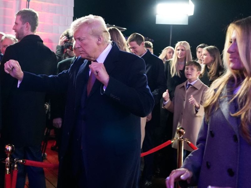 Donald Trump inaugration prep