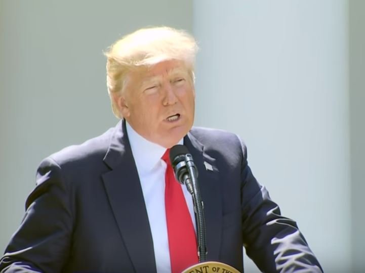 Donald Trump climate announcement_video
