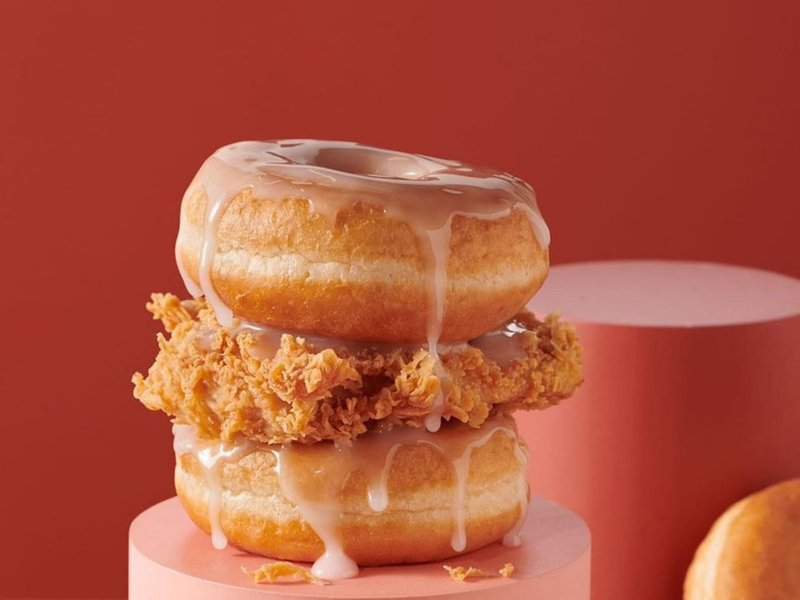 donut burger