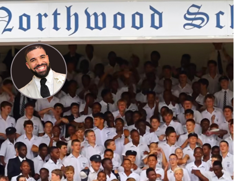 Northwood war cry reposted by Drake