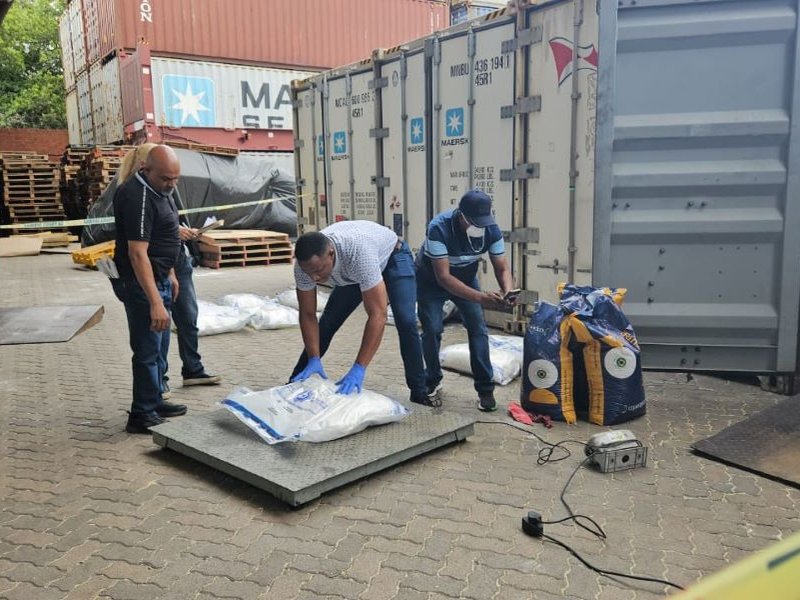 drugs bust cocaine south coast  road