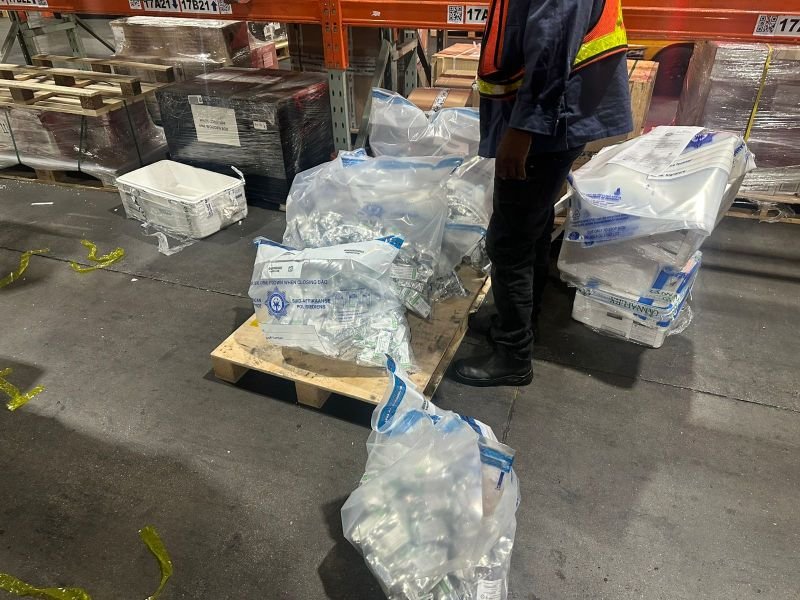 Crystal meth with an estimated street value of over R2 million found in warehouse