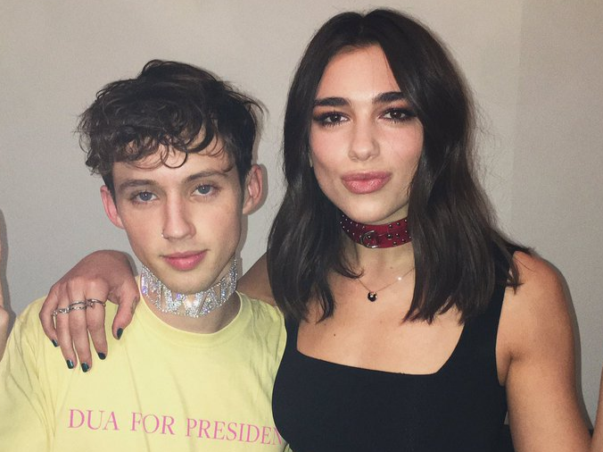 Troye Sivan and Dua Lipa