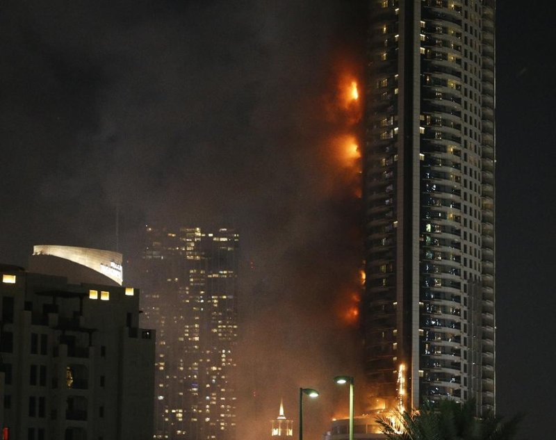 Dubai hotel fire