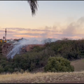 dumpsite fire..