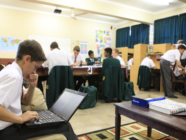school