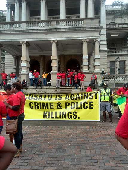 Durban March against police killings