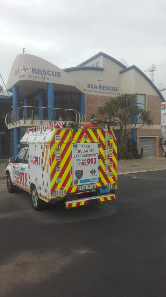 Two ill crewmen rescued off Durban coast