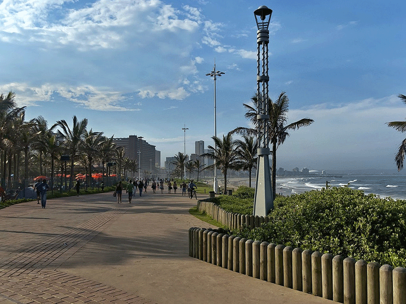 Durban Beachfront promenade