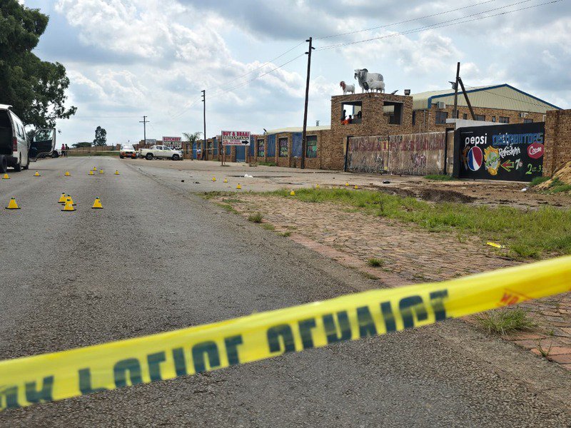 Lenasia ATM bombing crime scene