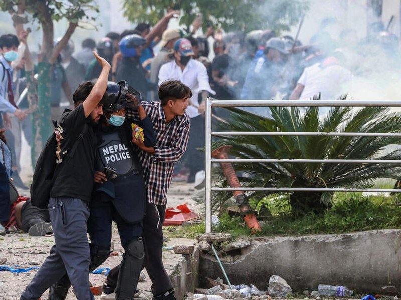 Nepal protest