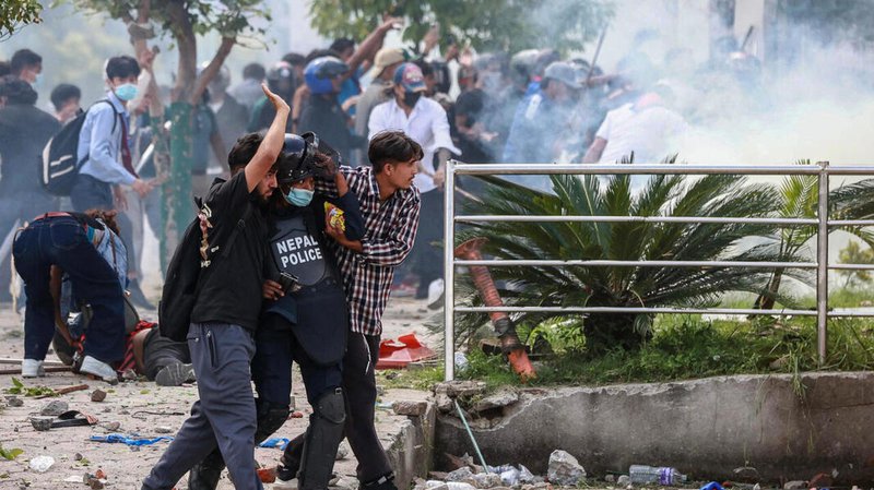 Nepal protest