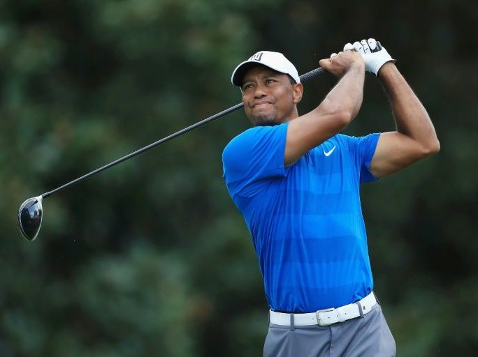Tiger Woods at Open Championship