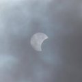 Partial solar eclipse seen in Durban