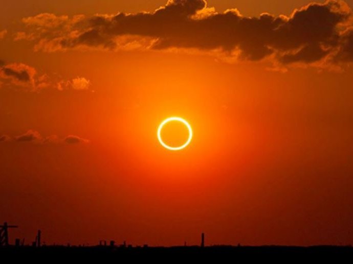 Ring of fire eclipse