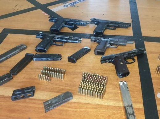 9 suspects in Durban court for possession of illegal firearms