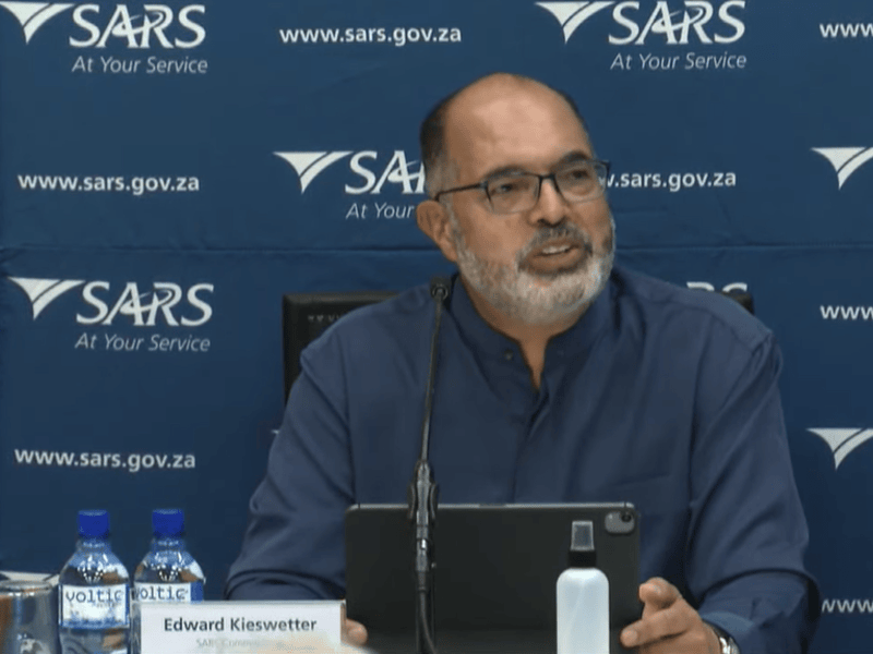 Sars commissioner Edward Kieswetter