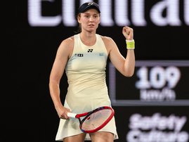 Elena Rybakina into 2026 Australian Open final
