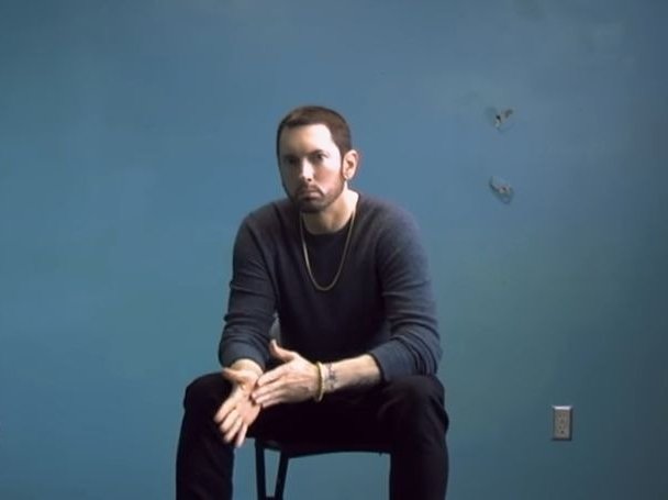 Eminem Ed Sheeran 'River' video