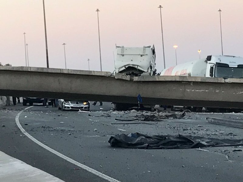 Bridge collapse