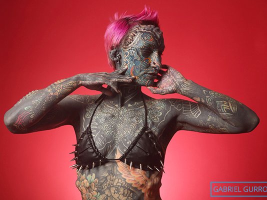 VIDEO: Most tattooed woman in the world says which area hurts the most