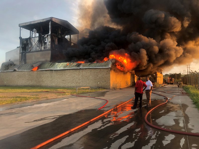 Estcourt Clover factory fire