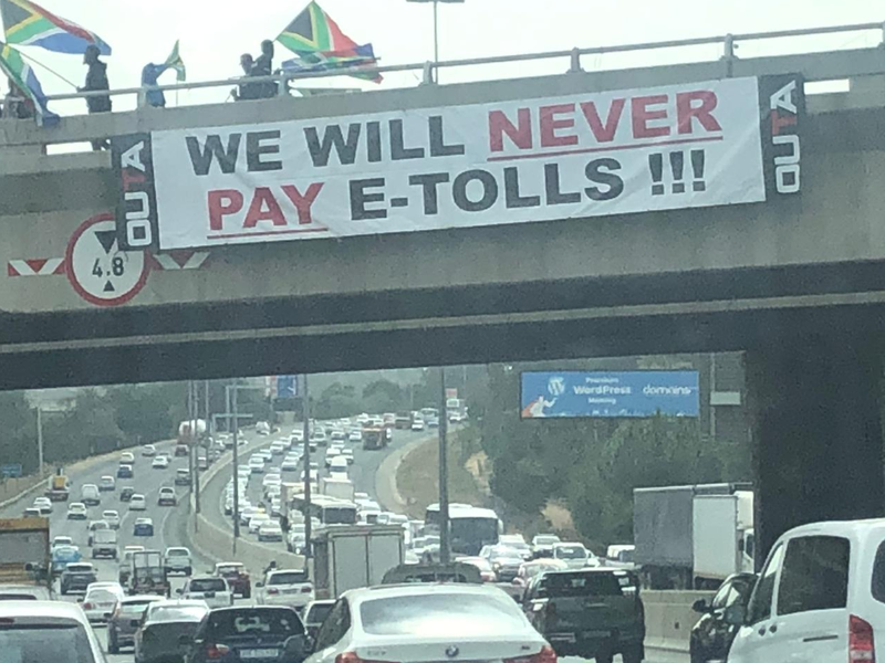 e-tolls banner