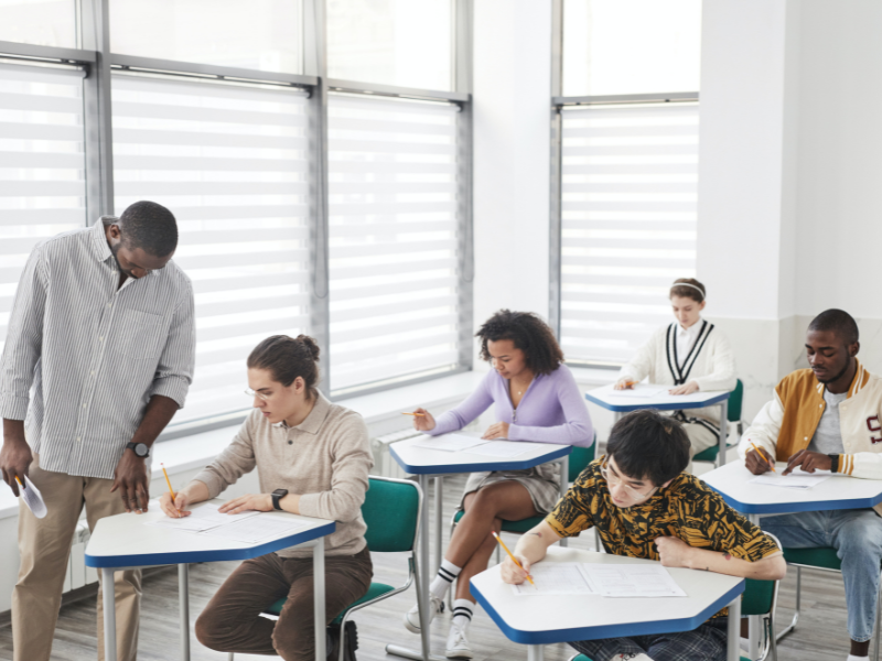 SA school government are making sure matric exams are not being leaked.