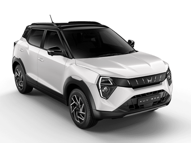 Exterior of the Mahindra XUV 3X0