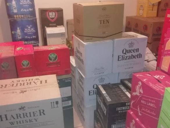 North West police confiscated fake alcohol worth R380 000 at a Rustenburg house.