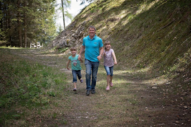 Walking family