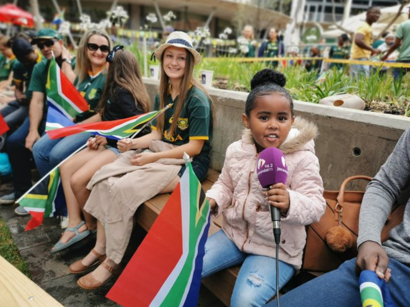 [WATCH] Excitement reaches fever pitch in the capital as Springboks ...