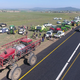 Protest against farm attacks along N3