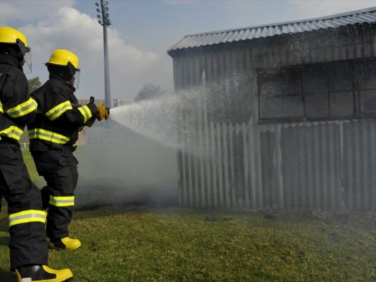 Shack fire