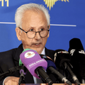 Acting Police Minister Firoz Cachalia announcing crime stats in August 2026