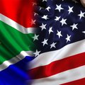 SA and USA flag