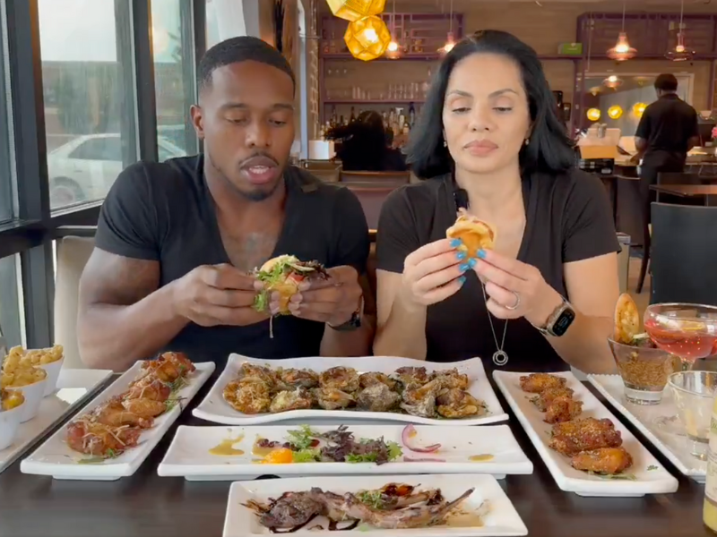 WATCH: Food influencers hit by car crashing into restaurant