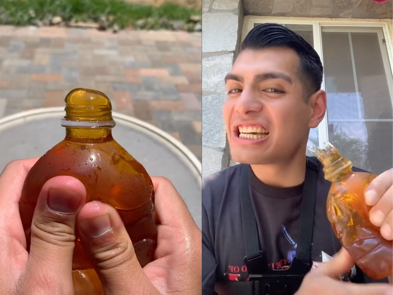 Dietician warns against eating frozen honey tiktok trend