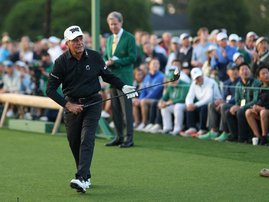 SA golfer Gary Player at Augusta National