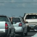 Gauteng drivers' 'battle' provides entertainment in traffic jam