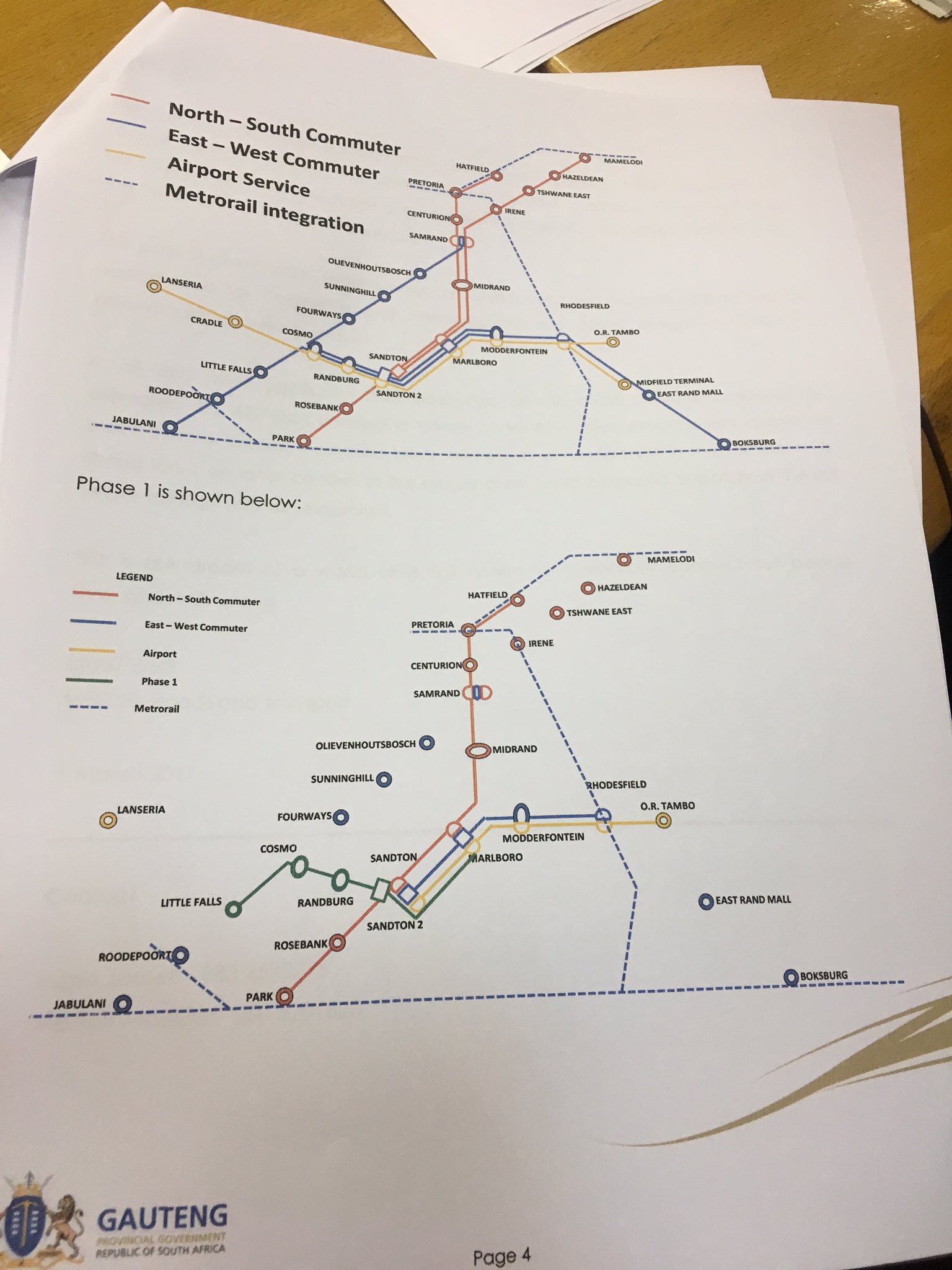 Gautrain expansion plans