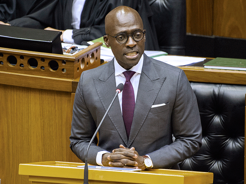 Finance Minister Malisi Gigaba
