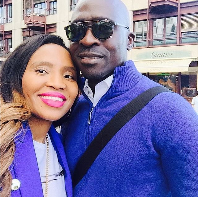 Mnister Malusi Gigaba and his wife Noma