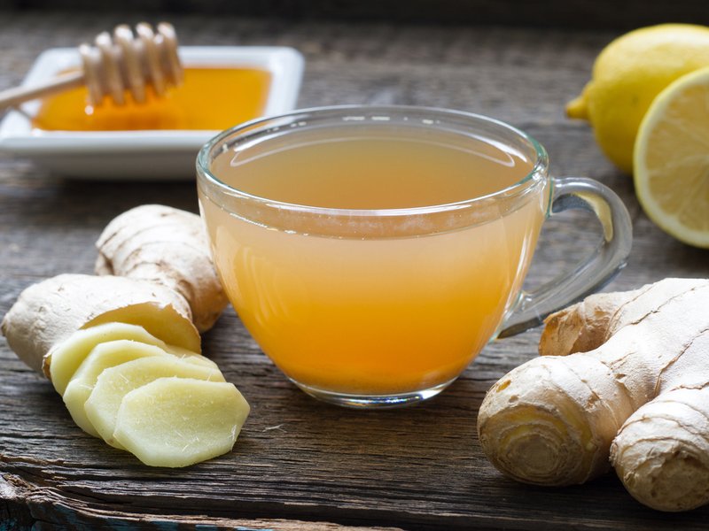 Ginger and lemon