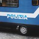 Italian police van