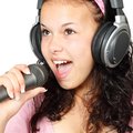 girl singing