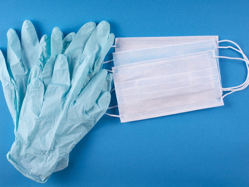 Gloves and mask