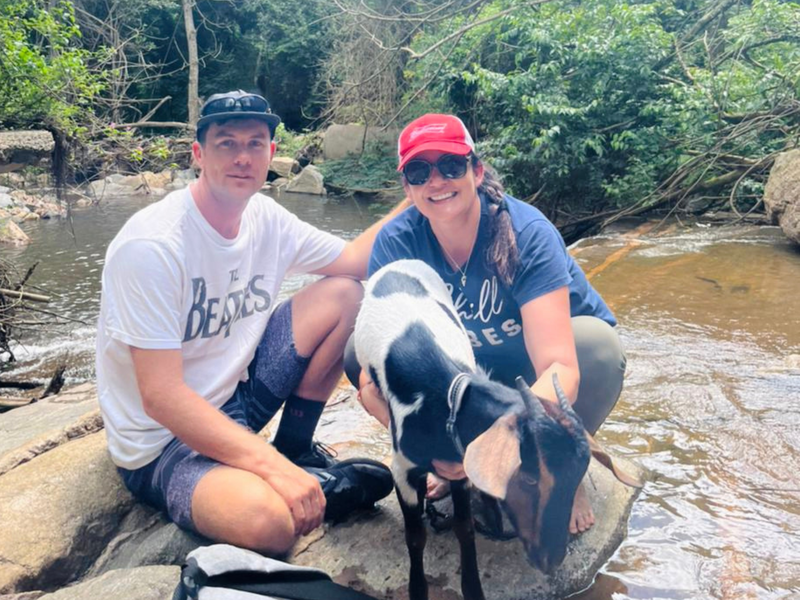 SEE: Local couple captured walking pet goat on Giba Gorge Hike