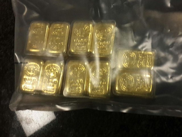 Gold bars seized-sars