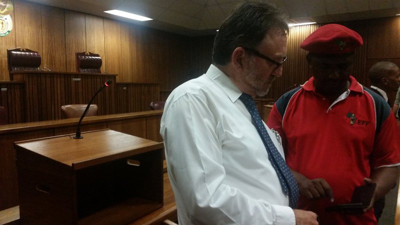 Godrich Gardee and James Selfe in court